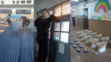 Obras de mejora en escuelas y jardines de José C. Paz