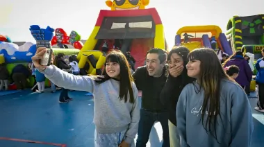 Leo Nardini visitó diferentes propuestas de “Modo Vacaciones en Malvinas” durante la primera semana del receso invernal