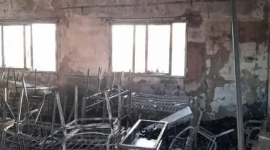 Incendiaron la Escuela Primaria Nº 26 de José C. Paz